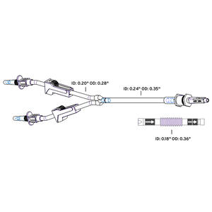 Irrigation Twin Transfer Set 1 D/X (double sterile) Irrigation Twin Transfer Set 1 D/X (double sterile)