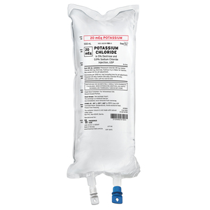 Potassium Chloride in 5% Dextrose and 0.9% Sodium Chloride Injection, USP (freeflex®) Potassium Chloride in 5% Dextrose and 0.9% Sodium Chloride Injection, USP (freeflex®)