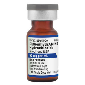 DiphenhydrAMINE Hydrochloride Injection, USP DiphenhydrAMINE Hydrochloride Injection, USP