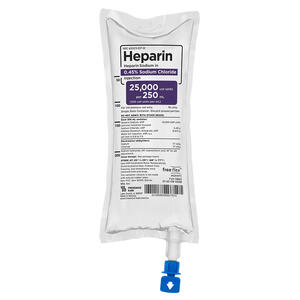 Heparin Sodium in 0.45% Sodium Chloride Injection (freeflex®) Heparin Sodium in 0.45% Sodium Chloride Injection (freeflex®)