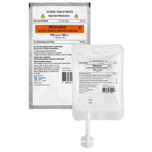 Midazolam in 0.9% Sodium Chloride Injection CIV Midazolam in 0.9% Sodium Chloride Injection CIV