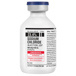 Sodium Chloride Injection, USP 23.4% (Concentrate) Sodium Chloride Injection, USP 23.4% (Concentrate)
