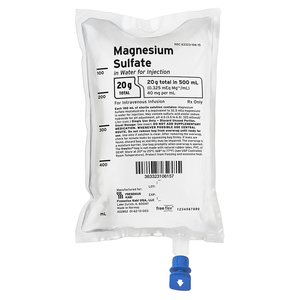 Magnesium Sulfate in Water for Injection (freeflex®) Magnesium Sulfate in Water for Injection (freeflex®)