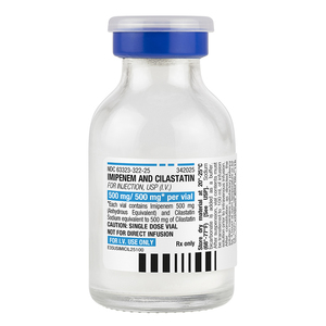 Imipenem and Cilastatin for Injection, USP (I.V.) Imipenem and Cilastatin for Injection, USP (I.V.)