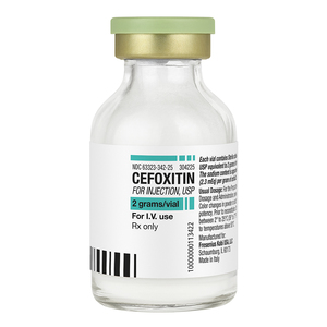 Cefoxitin for Injection, USP Cefoxitin for Injection, USP