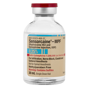 SENSORcaine® - MPF with Epinephrine (Bupivacaine HCl and Epinephrine Injection, USP) SENSORcaine® - MPF with Epinephrine (Bupivacaine HCl and Epinephrine Injection, USP)
