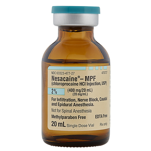Nesacaine® - MPF (chloroprocaine HCl Injection, USP) Nesacaine® - MPF (chloroprocaine HCl Injection, USP)