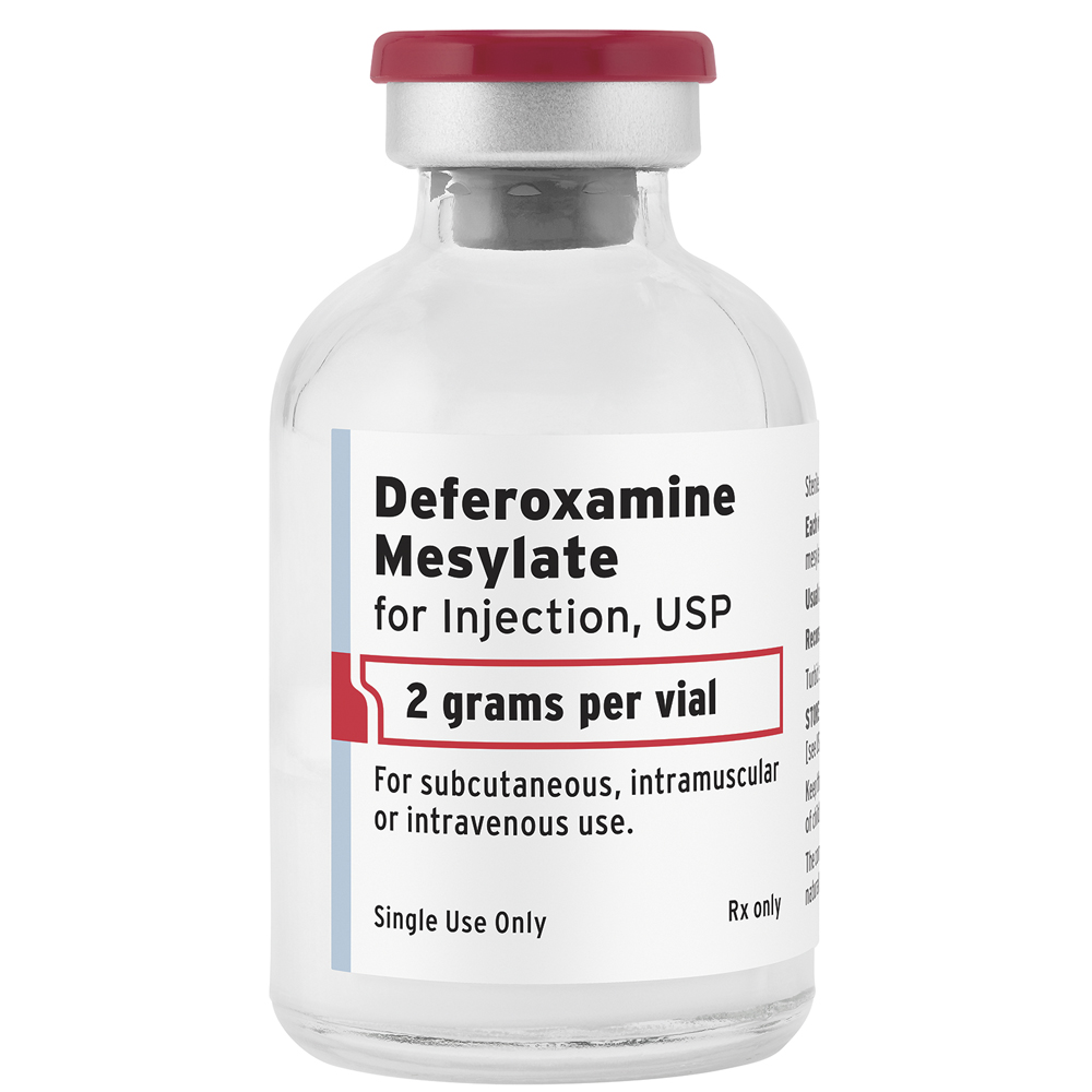 Deferoxamine Mesylate for Injection, USP Deferoxamine Mesylate for Injection, USP