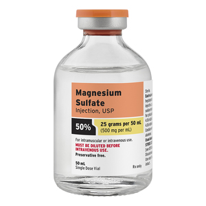 Magnesium Sulfate Injection, USP 50% Magnesium Sulfate Injection, USP 50%