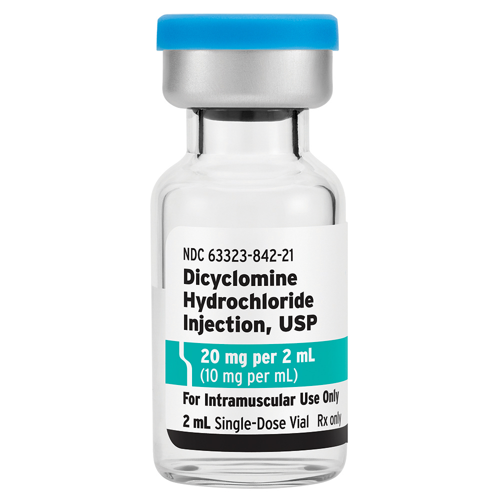 Dicyclomine Hydrochloride Injection, USP Dicyclomine Hydrochloride Injection, USP