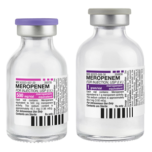 Meropenem for Injection, USP (I.V.) Meropenem for Injection, USP (I.V.)