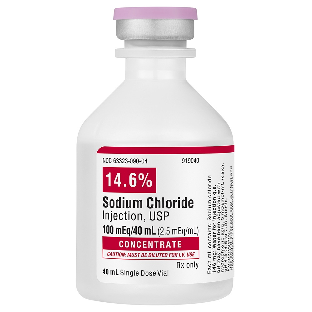 Sodium Chloride Injection, USP 14.6% (Concentrated) Sodium Chloride Injection, USP 14.6% (Concentrated)